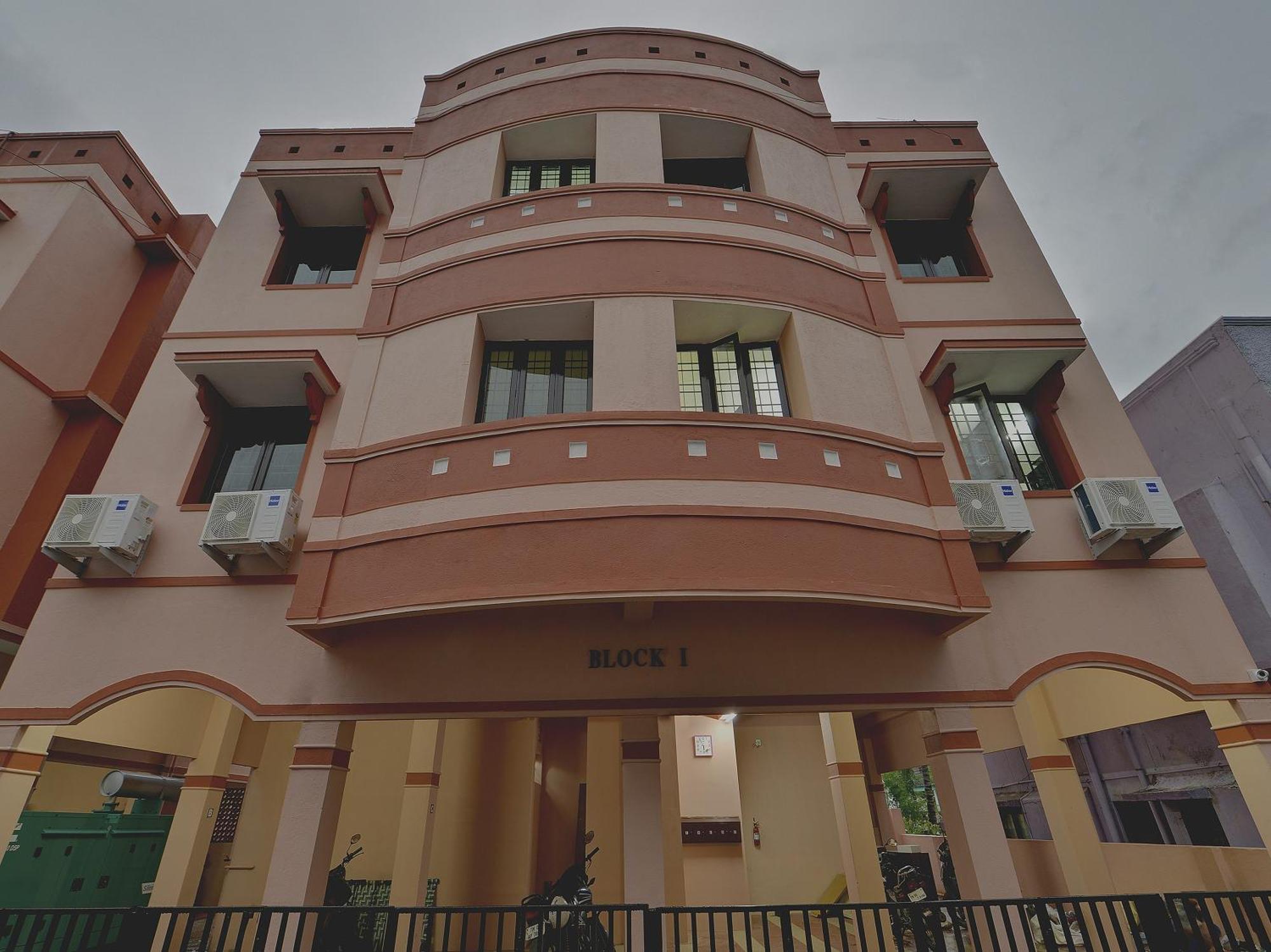 Hotel O Home G-Cloud Near Thirumangalam Metro Station Čennai Exteriér fotografie
